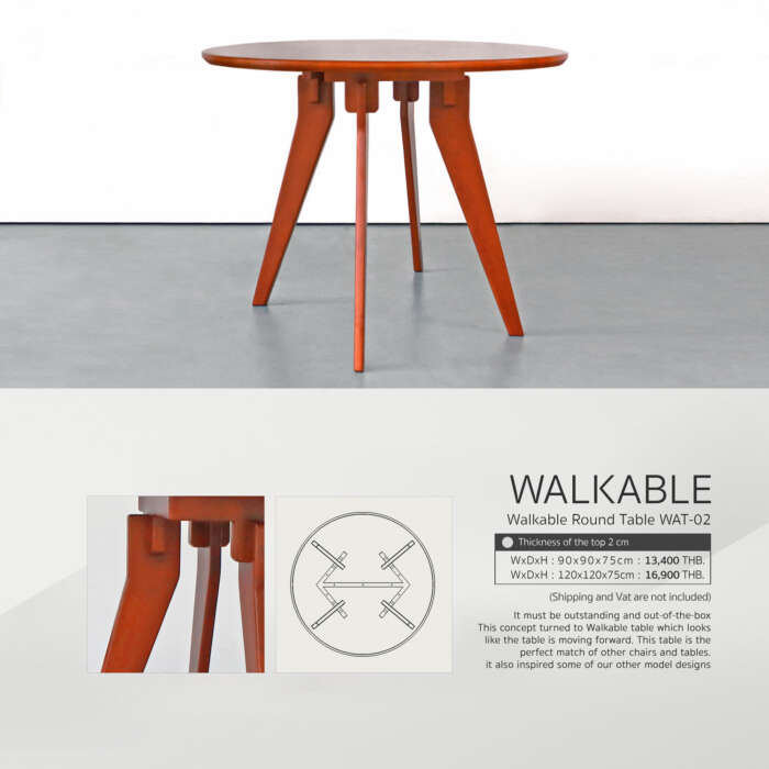 Walkable Round Table