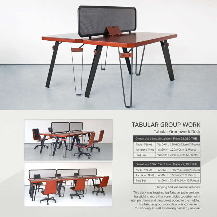 Tabular Groupwork Desk